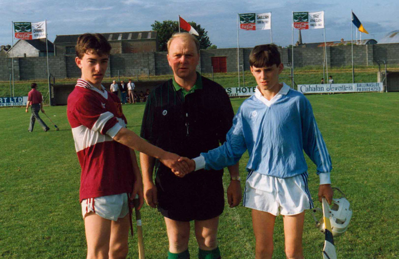 National Feile na nGael Finals in Athenry 1992 Slide background
